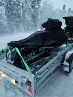 Чехол на снегоход Arctic cat спортивный с 2012-2019 г. уличный